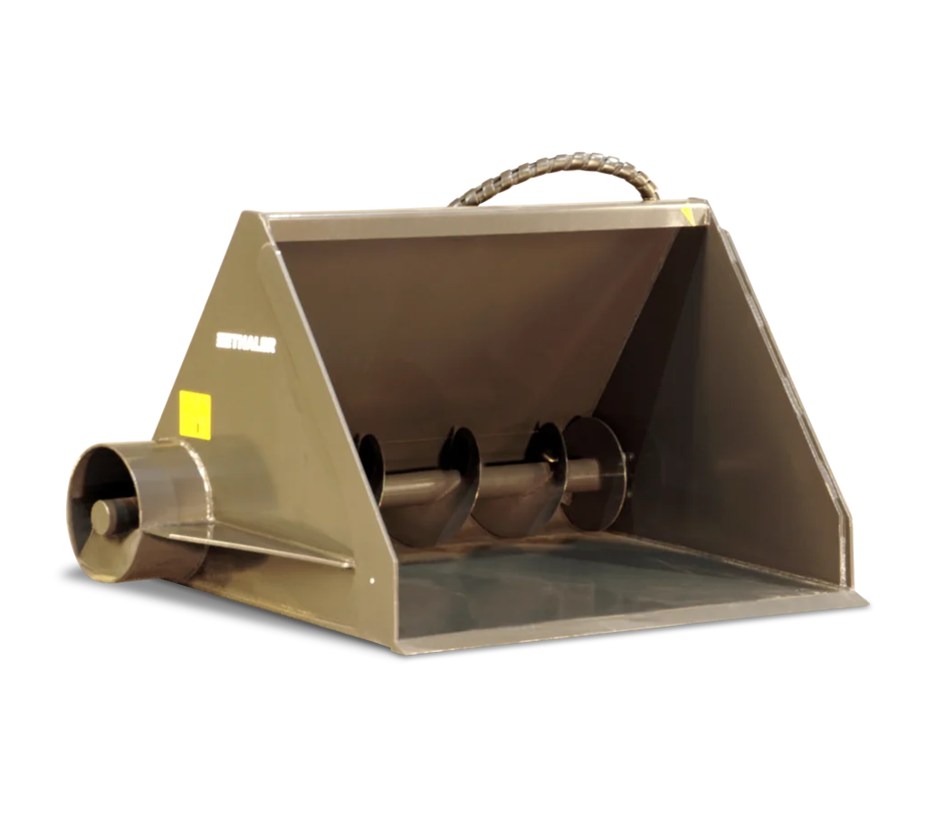 Feed dosing bucket